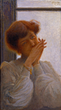 Rodolfo Amoedo/罗多尔福·阿莫里多 1857年-1941年

【单图赏析/油画】

Figura feminina junto a uma janela/在窗口旁边的女性形象 1904年
