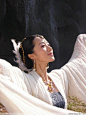 韩雪 　　当她还在高三时，就被香港导演马楚成看中，出演《浪漫樱花》，与郭富成和张柏芝演对手戏，谁也没有想到，那个美丽的舞蹈老师可可，其实还只是个 20未到的高中生。不可否认，韩雪的星途很顺，从上戏毕业以后，就成为了众人争抢的香饽饽，先是在《飞刀又见飞刀》里扮演冷小星，后来又和刘晓庆在《江山美人》剧中大演对手戏;她在《福星高照猪八戒》中扮演铁扇公主，在《萍踪侠影》中扮演澹台镜明......后来，新索公司签下她，成为周杰伦师妹，为她推出了首张专辑。从她为人所知的电视剧我们可以看到，清一色的古装。因为她脱俗又冷