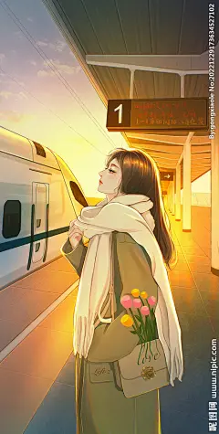 夕阳西下回家啦