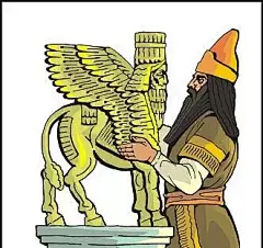 古代铜像和埃及男人韩国人物插画AI|绘画设计|角色|卡通人物|卡通人物图片|漫画人物|人物插画|人物素材|人物图片|矢量人物|矢量图|手绘人物|水彩