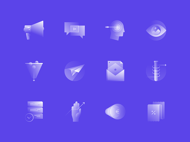 Alpha icon 晶白图标