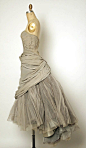 Charles James evening dress, 1950.