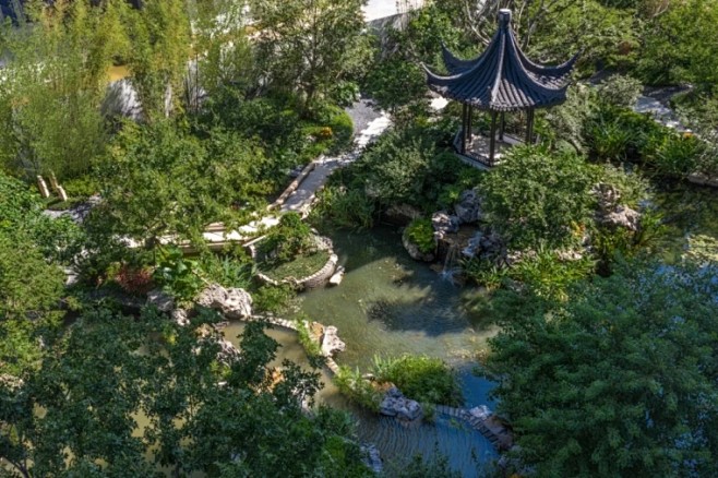 泉州建发·仙游玺院展示区景观实景图 (1...