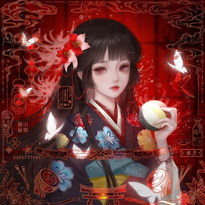 地狱少女｜阎魔爱_1_Wink密（十八线小画师）_来自小红书网页版