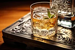 酒杯酒水白酒洋酒倒酒图片摄影图