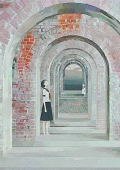 日本插画家 Jun Kumaori ​​​​一组插画设计 ​​​​