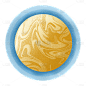 手绘-太空星球天文元素贴纸5