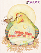 鸡的插画 鸡形象设计 鸡插画授权 生肖鸡 鸡年主题插画
