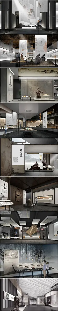 岭南文化博物馆·展厅设计 | 项目分享-花瓣网