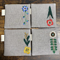お花刺繍のコースター 配膳用品・キッチンファブリック sorairo 通販｜Creema(クリーマ) ハンドメイド・手作り・クラフト作品の販売サイト