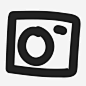 照相机单击绘图图标_88ICON https://88icon.com 照相机 单击 绘图 胶片 手绘 图像 图片 快照 缩放 手绘一般图标