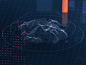 Topographic BS animated gif hud display ui animation illustration motion graphics after effects design 2d 2d animation animation