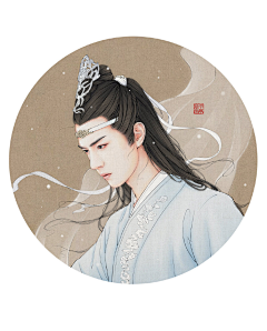 繁华尽采集到【千景绘】大师作品