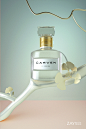 Carven Le Parfum 卡纷 C4D包装渲染 化妆品 紫安钰