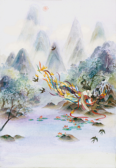 山鬼——月下城池采集到中国神话传说