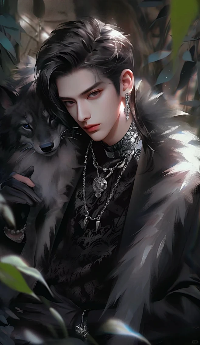 #Ai绘画 #动漫人物高清图片 #高清壁...