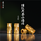 藏珠饰家 足金手工錾刻古法黄金 锤纹金六面小桶珠 项链手链配件-淘宝网