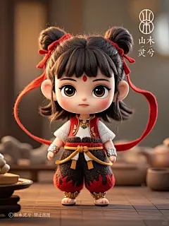羊毛毡 哪吒 敖丙 - 小红书