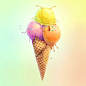 Ice cream cone : From the life of a ice cream cone