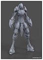 Envoy , Andrew Lopez : Responsible for production model of the alien character and helicopters.