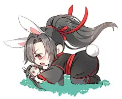 #忘羡##魏无羡##蓝忘机#  
没有谁会等谁十三年，除非他是蓝忘机，他是魏无羡。如若他不回来，他会孤守终生，如若他回来他用会尽自己所有的力量，为其遮风挡雨，护他一生平安喜乐。
Lofter：long ​​​​