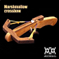 Wood Profit - Woodworking - Woodworking for Mere Mortals. Videos, projects, and more! : Make a marshmallow crossbow. #woodworkingforkids #woodworkingforbeginners Discover How You Can Start A Woodworking Business From Home Easily in 7 Days With NO Capital 