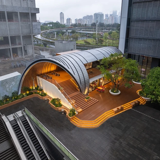 深圳万象天地水广场设计 / WBS里外工作室 - 小红书-花瓣网