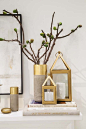 Gold features at home! For more decor, lifestyle, travel & fashion inspiration, head to theemasphere.com xx