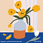 Flower Illustration : Flower Illustration by Akijiang