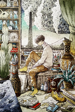 饼饼笙采集到好看插画图