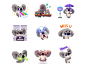 stickers koala cartoon Character sticker.place imessage Stickerpack Fun Emoji bear