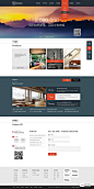 红色黑色家居装饰建材系列网站模板0094140917 - 模板分类 - 网页模板下载,网站模板,企业网站模板下载-麦模板