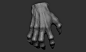 3 Creature hand poses