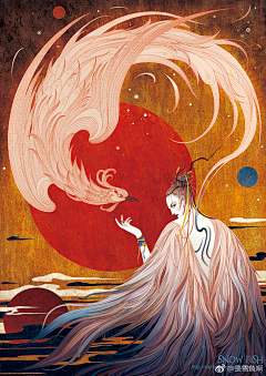 可爱的sunny呀采集到中国风插画海报