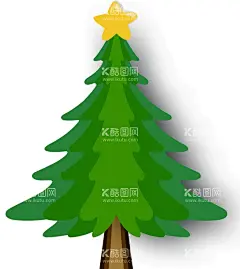圣诞树  - 源文件下载【酷图网】圣诞树,立体圣诞树,创意圣诞树,圣诞海报,绿色圣诞海报,圣诞