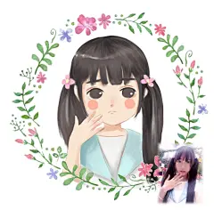 小可爱水粉q版头像 日系厚涂真人漫画卡通形象设计 动漫插画设计/照片转手绘头像 #Q版# #日本漫画#