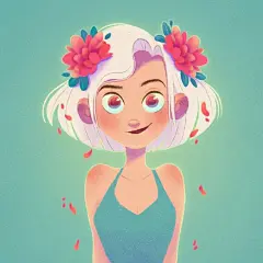 比利时的女插画师和概念艺术家Aveline Stokart。她对色彩和光影的把控造诣极高。在她的作品中，画面处理的干净利落，暖色调的画面与光影，富有浓厚的故事感，可能是因为从事动画电影视觉相关工作的缘故，她的插画很有动画片的感觉，故事性强。 ​​​​