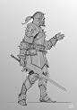 Norseman - color sketch, Borislav Mitkov : Norseman - color sketch by Borislav Mitkov on ArtStation.