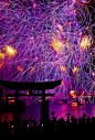 Fireworks at Japan