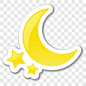 月牙和星星图标图标元素PNG图片➤来自 PNG搜索网 pngss.com 免费免扣png素材下载！
