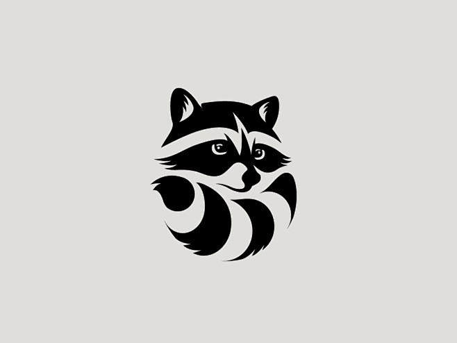 racoonlogographicdesignracooniconvectorbranddesignspira