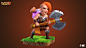 Clash of Clans - Super Valkyrie, Ocellus - Art & Production Services : Supercell art team : Sculpt
Ocellus Art team : Concept, lookdev, rig, posing and lighting
-----------------------------
Ocellus team:
Lead 3D : Anya Mozharovska
-- 
Concept : Chris