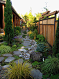 Scapes Unlimited installed the Baxters garden, laid the flagstone and placed the dry creek bed. (Photo courtesy of Brad Stangeland):