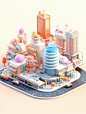 AIGC | 2.5卡通建筑场景