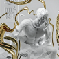 Ponder Upon Wisdom : Creative Digitial Sculpture Artwork 3D