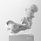 Cartoon Fossils : A series imagining realistic skulls based on cartoon charactes.