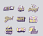 Snapchat Stickers : 40 stickers set for Snapchat. 2018.