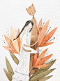 P O R T R A I T S | Spring mood on Behance