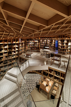 没事看看涂采集到图书馆