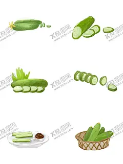 一组黄瓜插画 【酷图网】卡通黄瓜,手绘黄瓜,黄瓜插画,黄瓜图标,小黄瓜,黄瓜,新鲜小黄瓜,水果黄瓜,嫩黄瓜,小青瓜,有机黄瓜,青瓜,荷兰黄瓜,有机小黄瓜,地黄瓜,卡通插画图标,矢量黄瓜